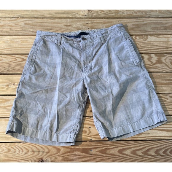 The North Face Check Knee Length Shorts Size 34 Men’s Beige - Picture 1 of 9